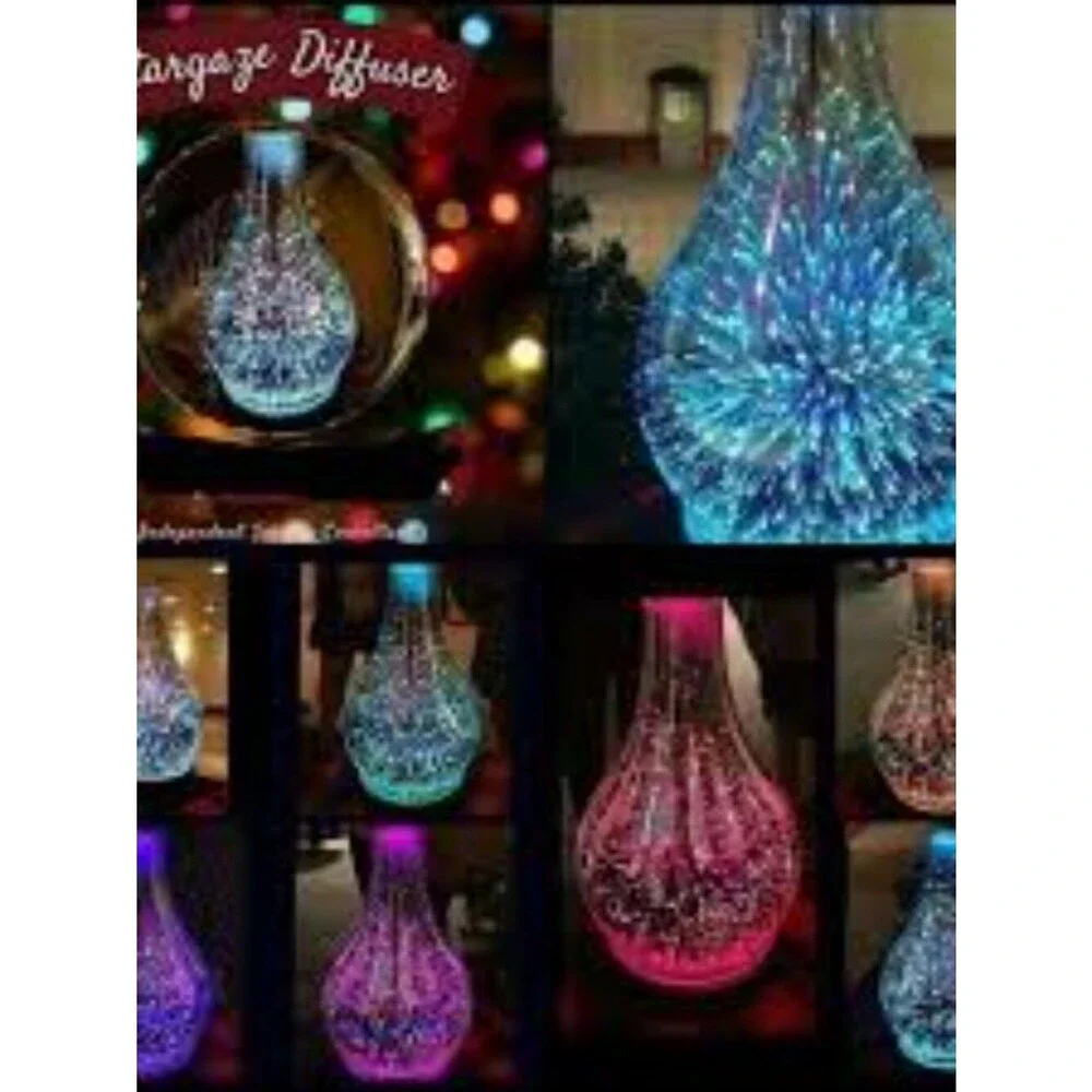 Scentsy Diffuser and Stargazer Glass Shade